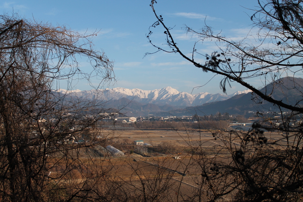 谷川岳の残雪