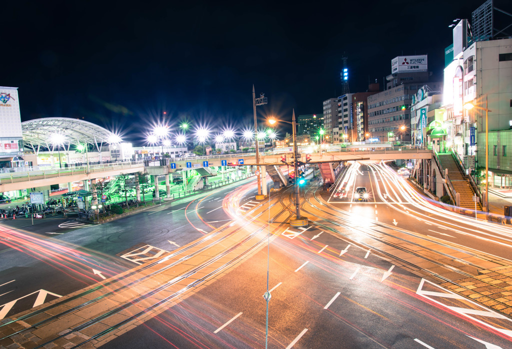 深夜の長崎