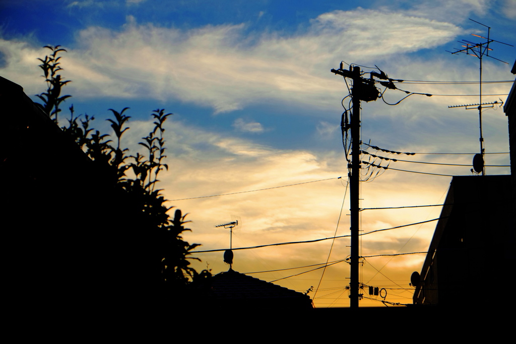 青空、ときどき夕焼け