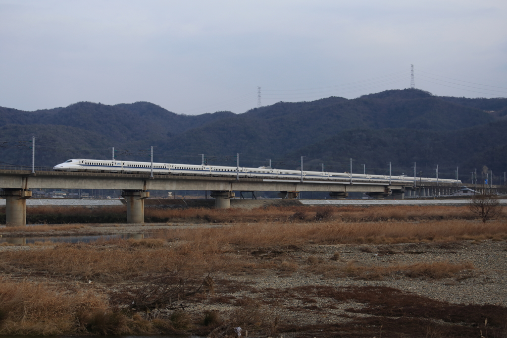 相生－岡山駅間　鉄ちゃん撮影名所にて（2/9）