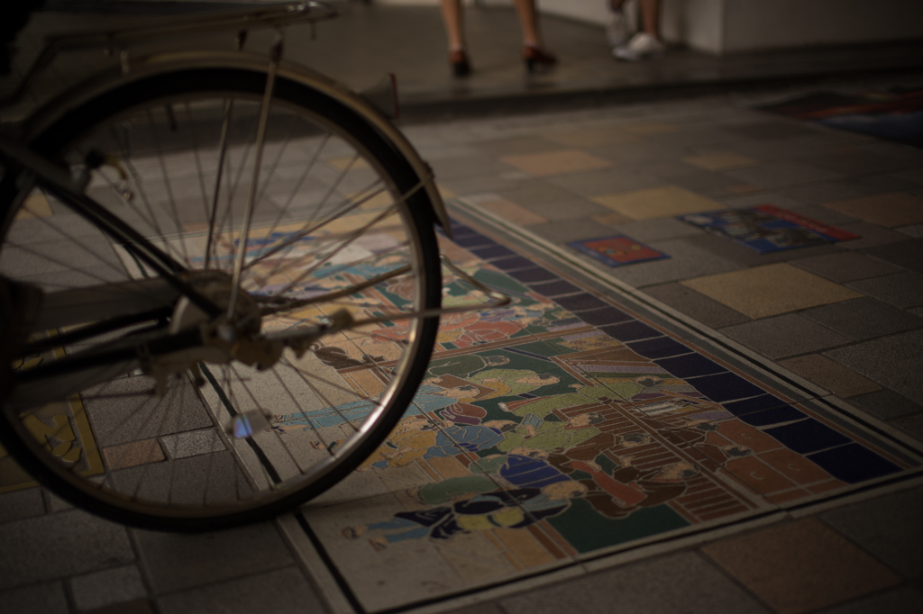 通りすがりの自転車