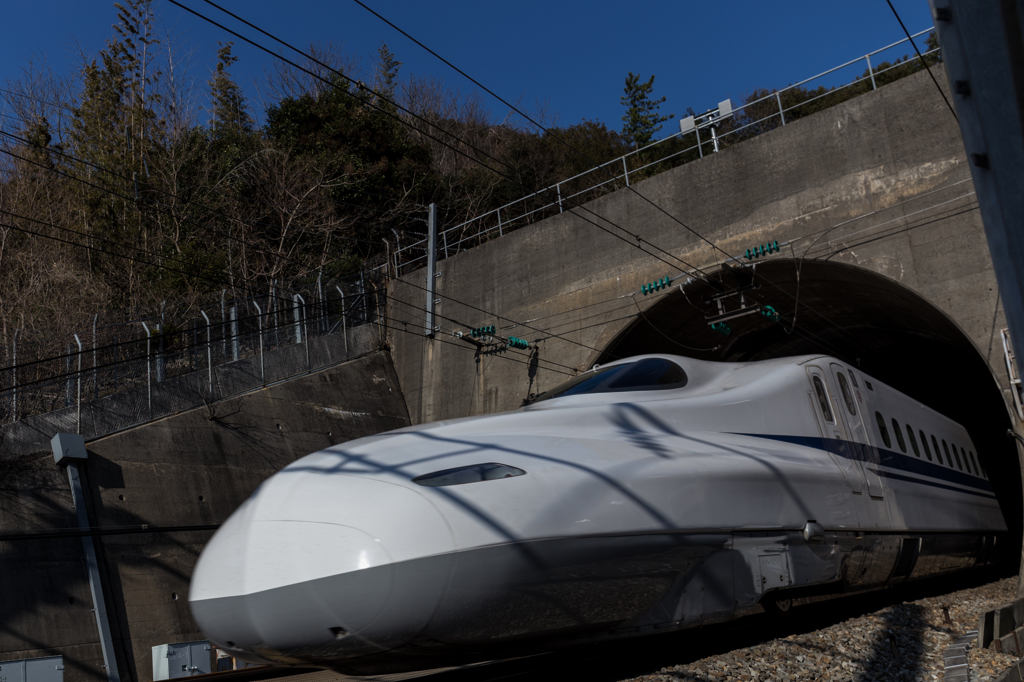 岡山－相生駅間下り　順光試し撮り（１）