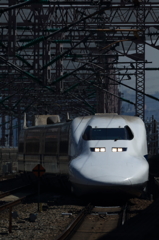 西明石駅の新幹線(4/5)