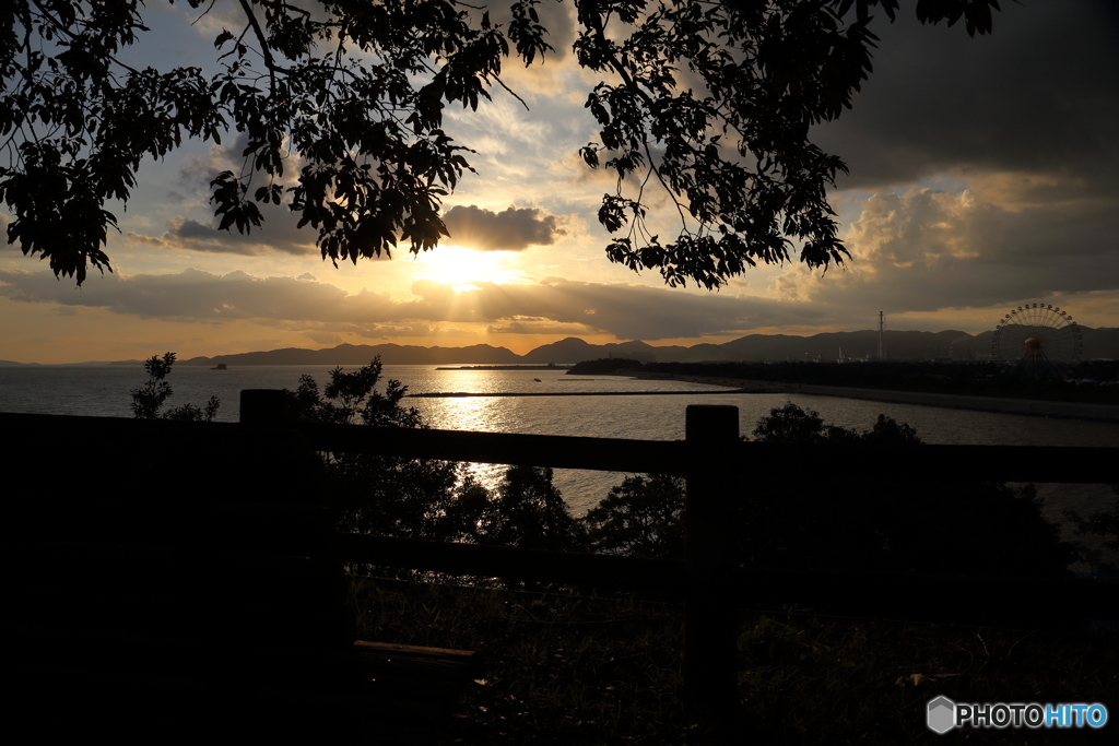 赤穂の夕景（１／３）