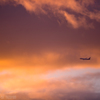 冬の夕焼け空