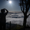 雲海と対峙するPhotographer