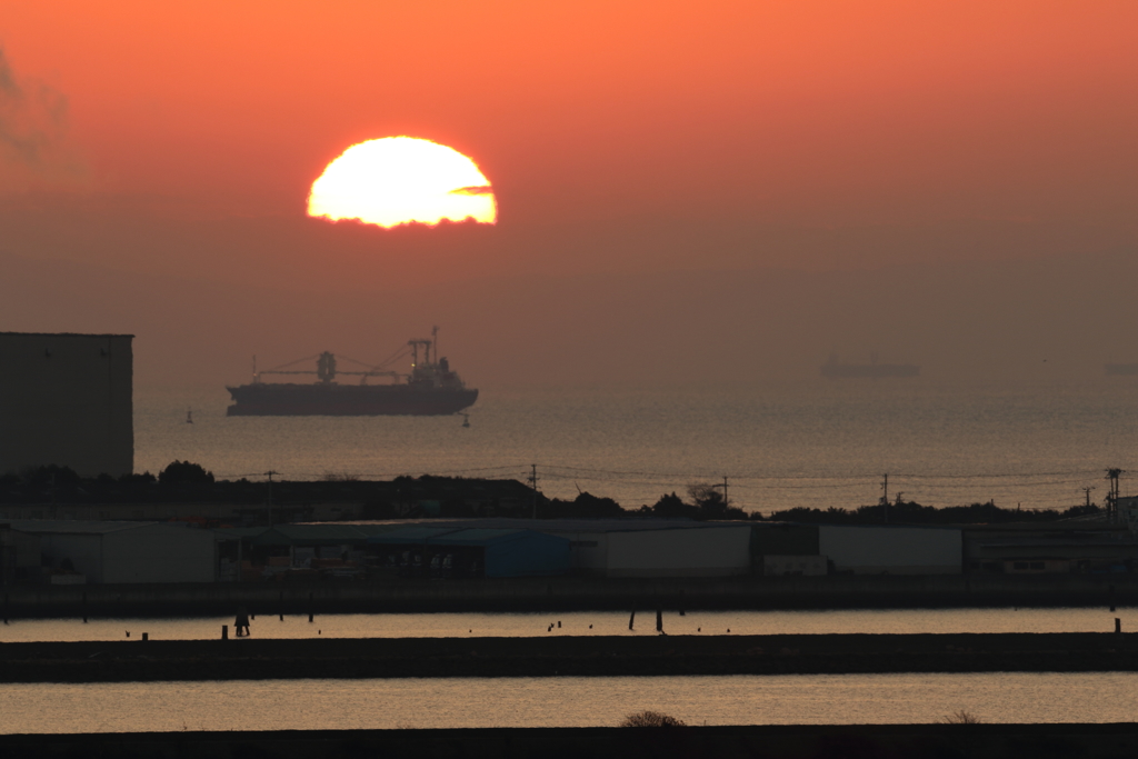 初日の出 in 新舞子浜（２）