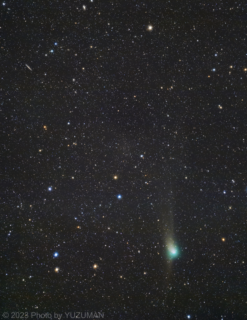 彗星と銀河