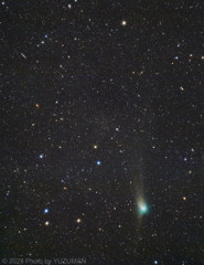 彗星と銀河