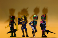Rider's shadow