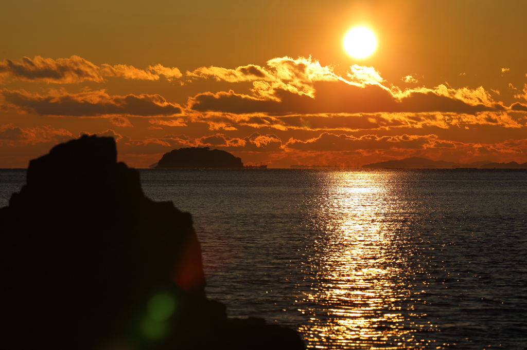 沈みゆく太陽