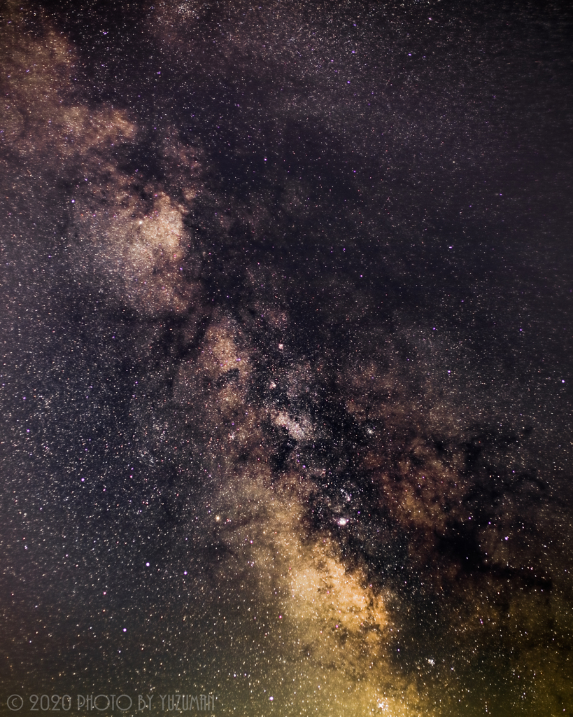 春の天の川（243枚合成Ver.）