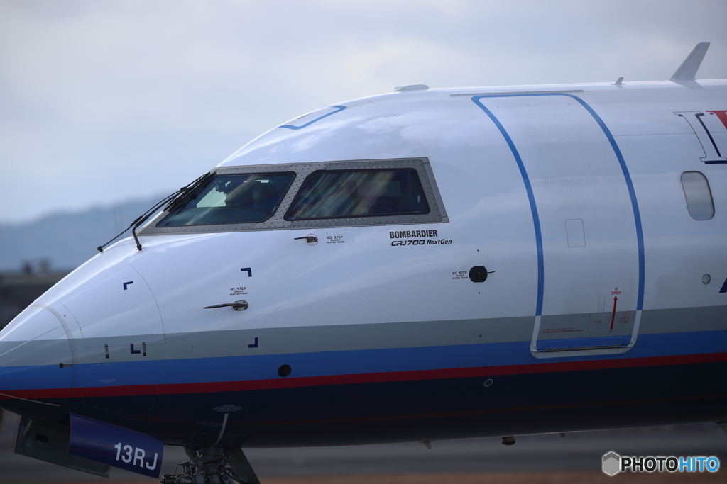 パイロットさんにご挨拶