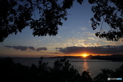 赤穂の夕景（２／３）