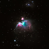庭で望むオリオン大星雲(30s x14枚)