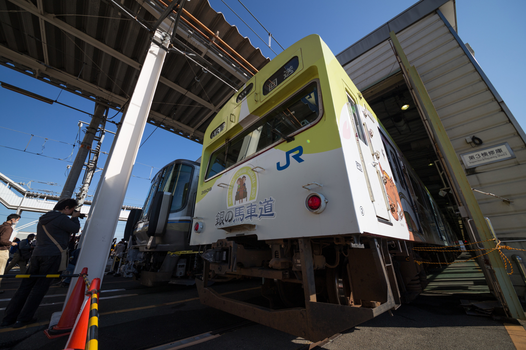 網干の車両基地へ行こう！！ (5/27)