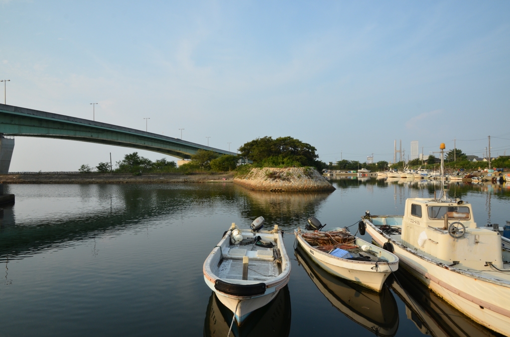 橋のある風景