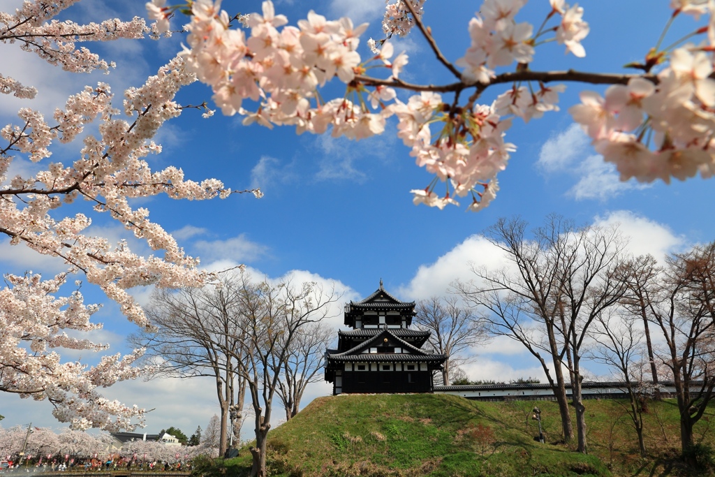 高田城址公園の三重櫓