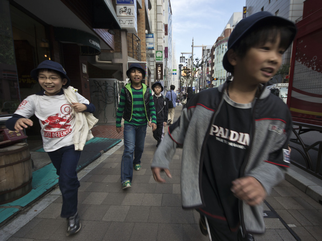 東京の子供たち