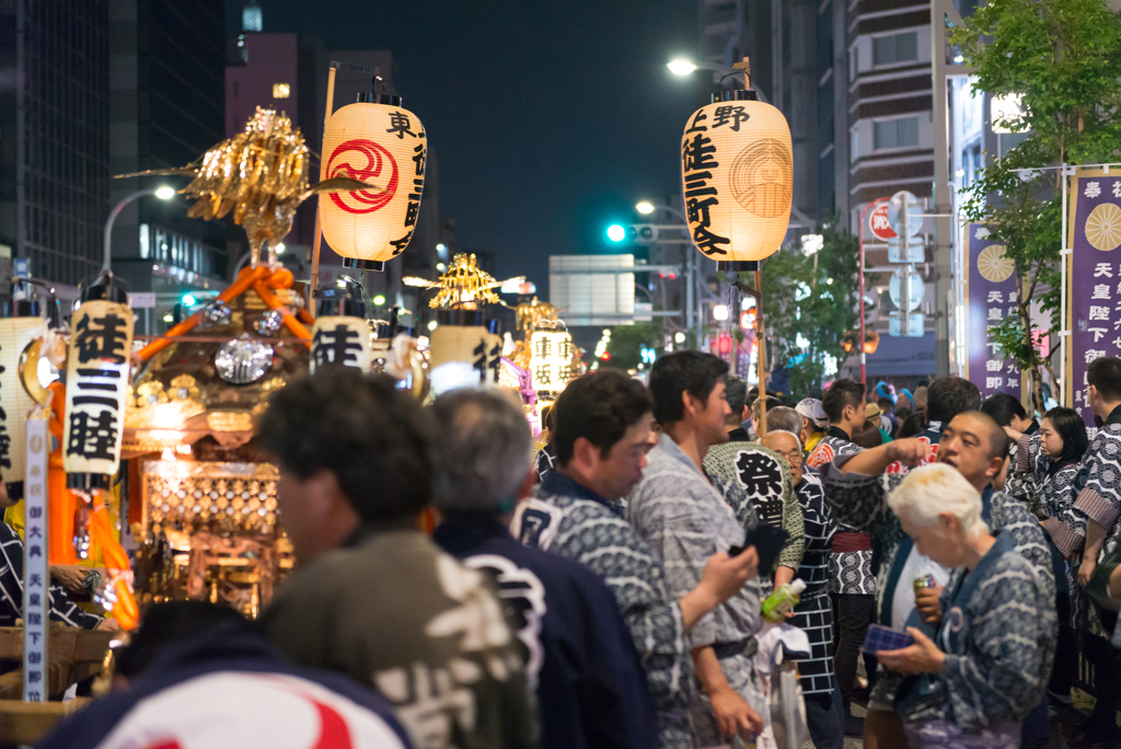 下町のお祭り