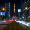 遠くに見えた東京タワー
