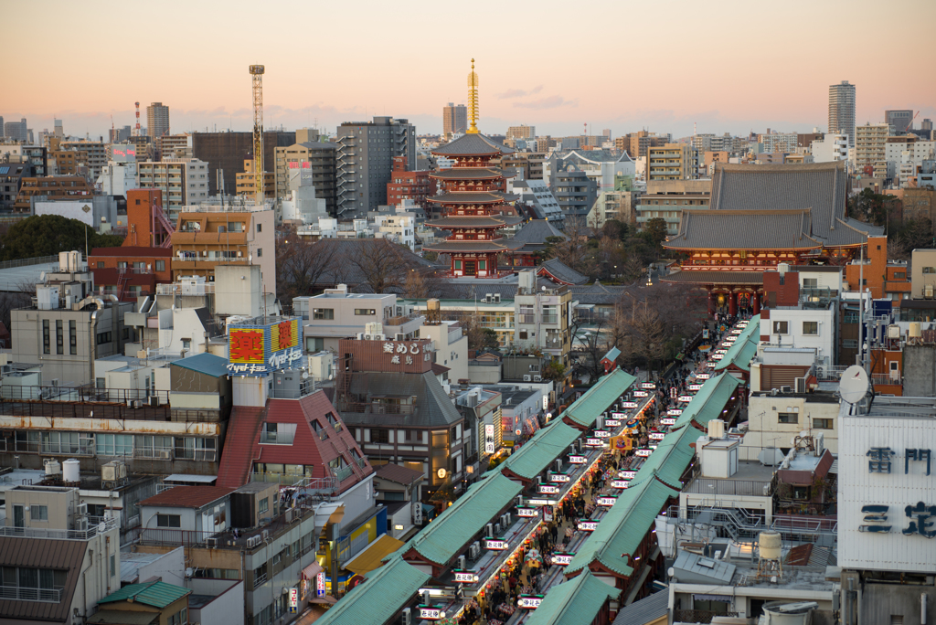 夕暮れ時