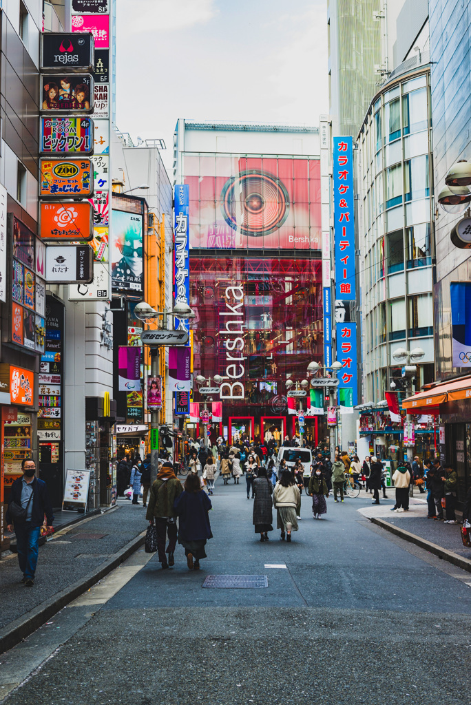 渋谷の街