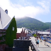 函館山と金森倉庫