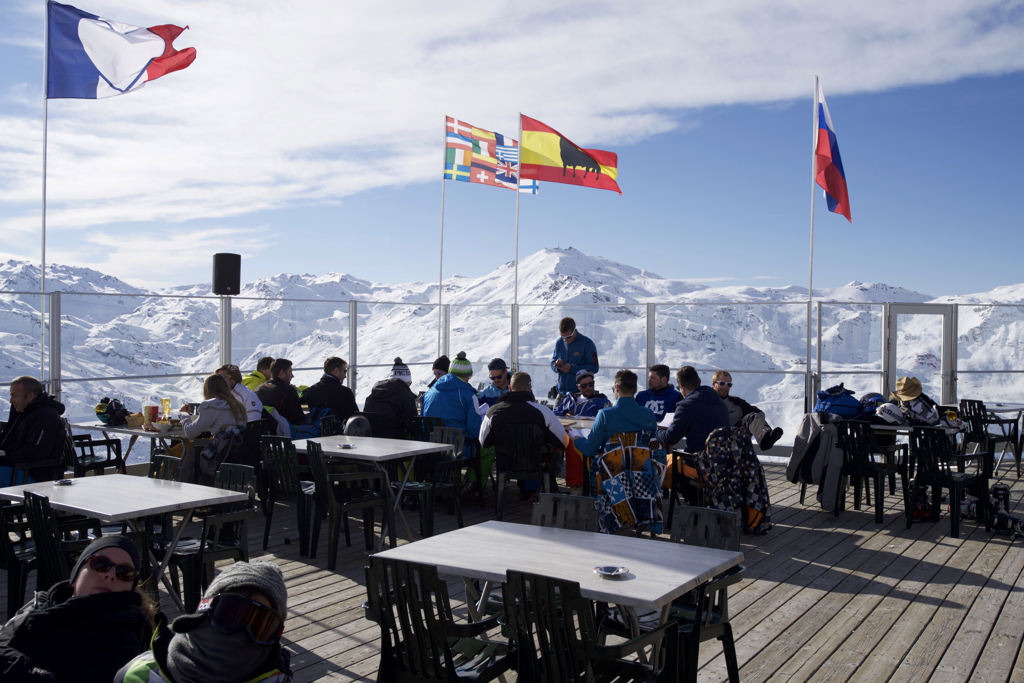 カフェ in Les3vallees