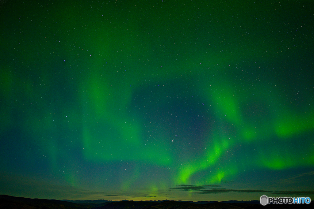 オーロラ in yukon 3