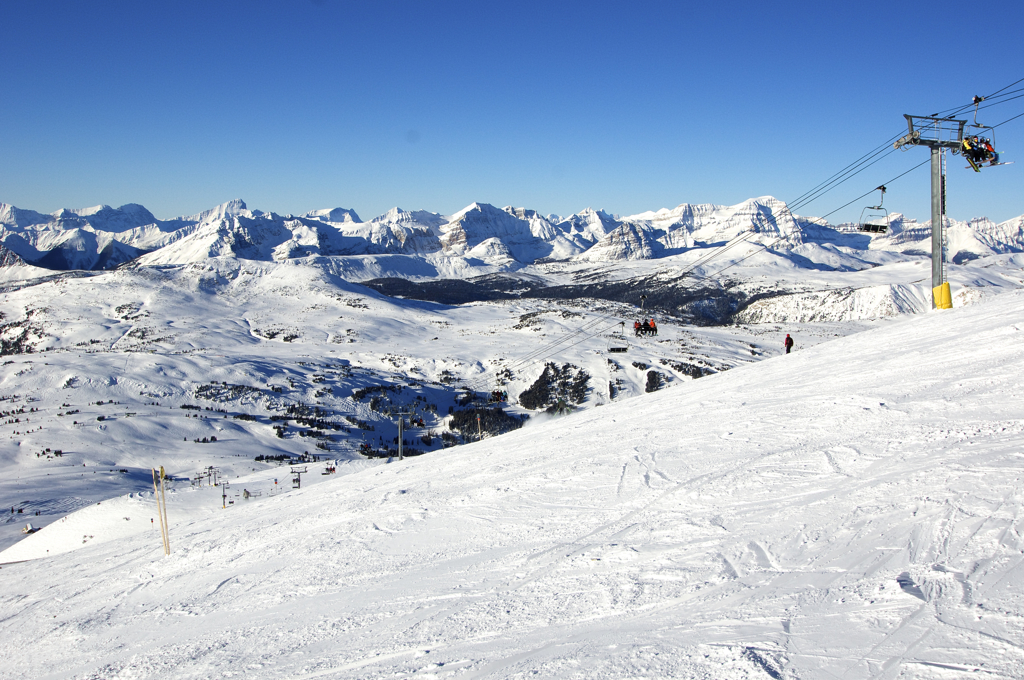 Skiing in The Canadian Rocky Mountains
