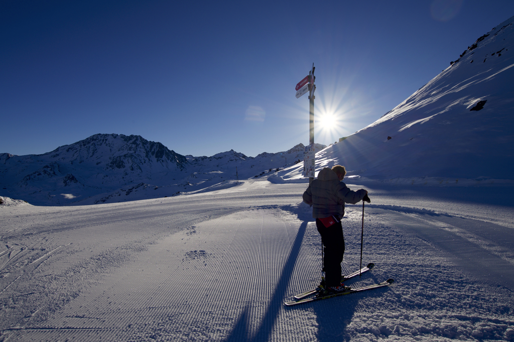 逆光 in Les3vallees