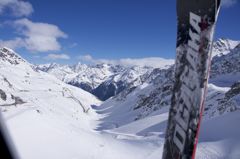 A view from the ski-gondola !!