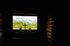 Church in Grand Teton National Park