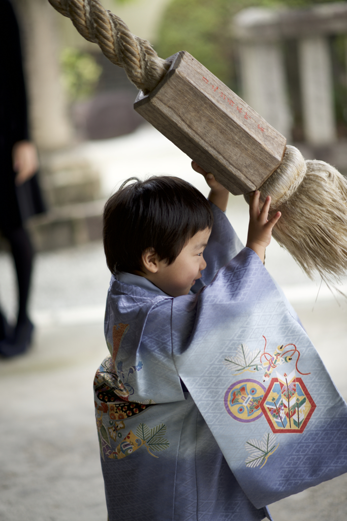 祈り　七五三