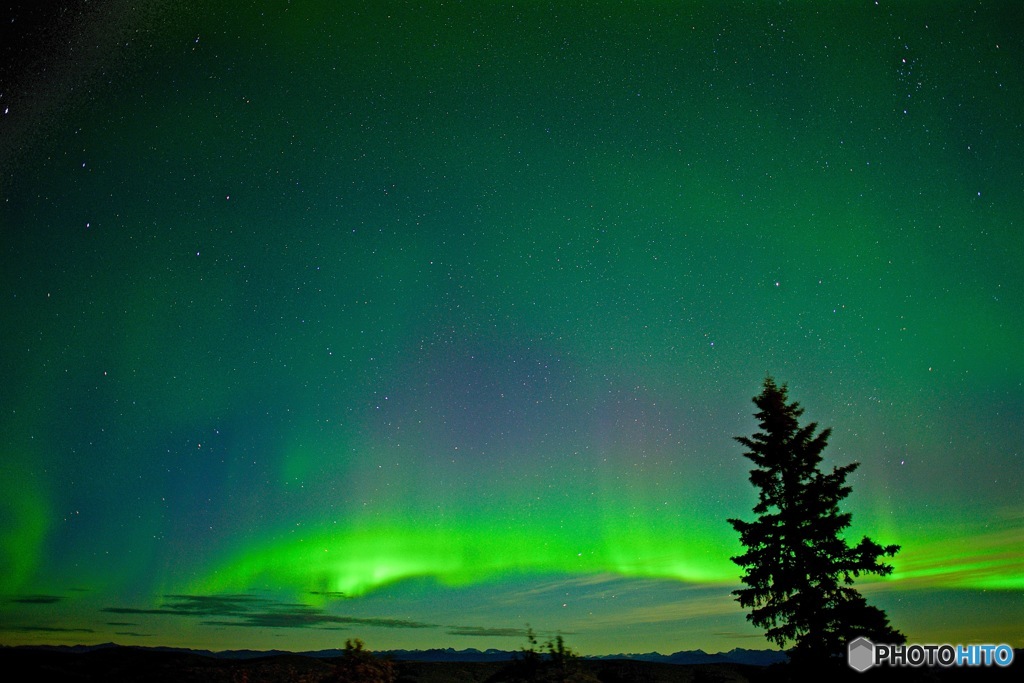 オーロラ in Yukon 2