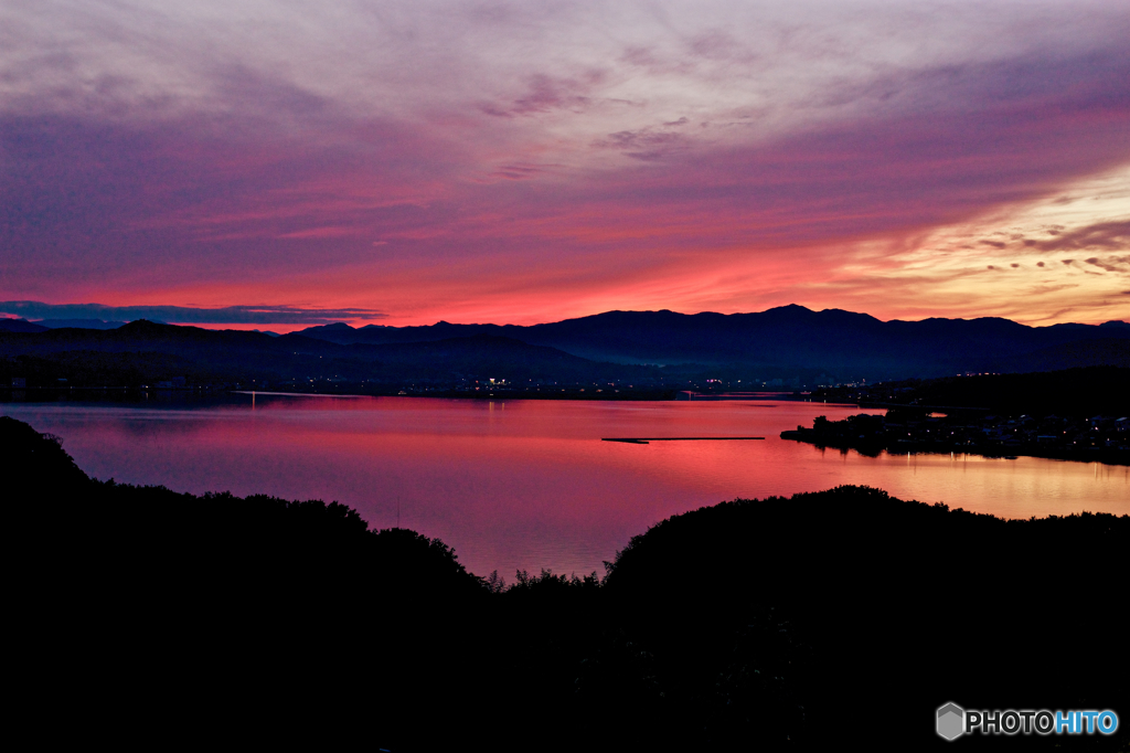志摩半島の夕景