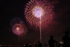 琵琶湖花火大会2013