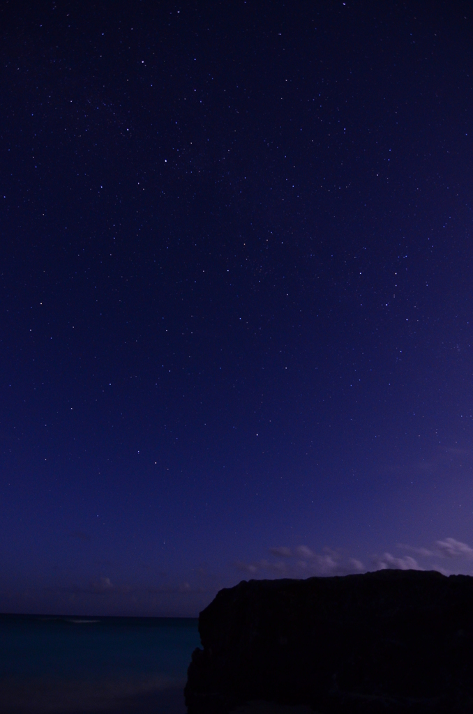 ニシ浜の夜