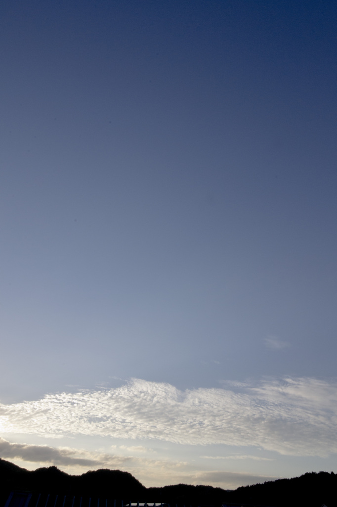今日の空