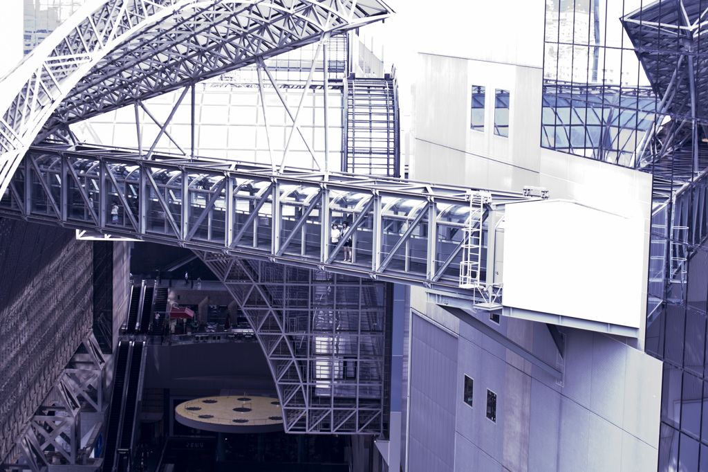 JR京都駅　大階段より