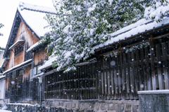 雪の京都　新熊野神社3