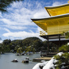 雪の金閣寺6