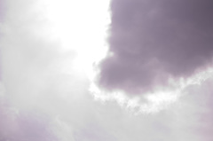 超蒸し暑かった今日の空
