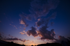 近所の河川敷にて　2