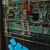 コインランドリーに住む人