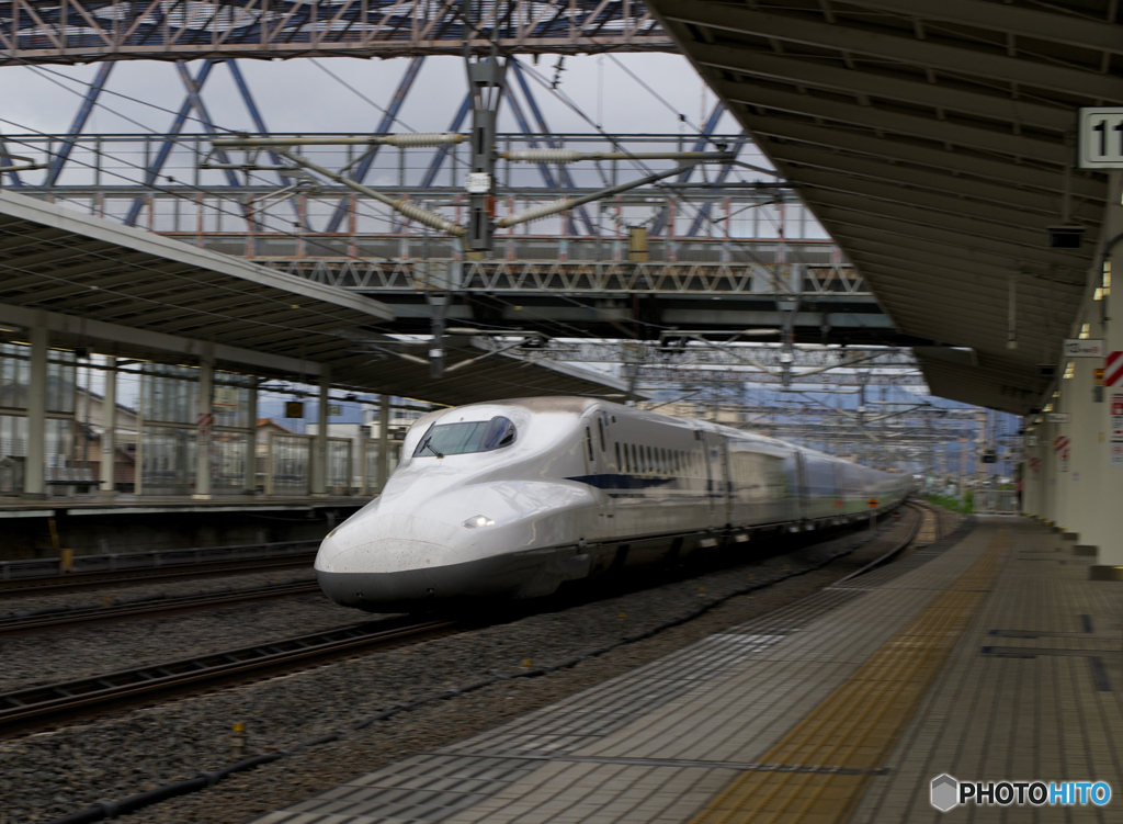 米原駅にて
