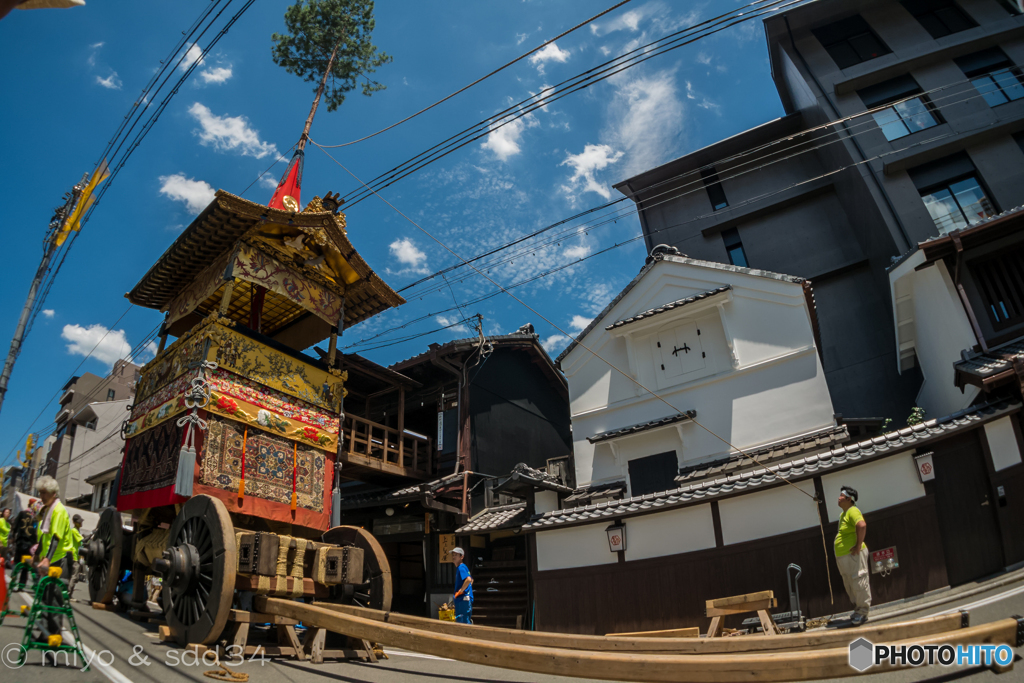 祇園祭 北観音山 (おいら、やったよ...)