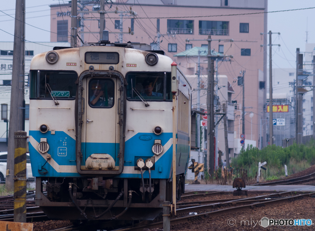 キハ402145 徳島駅付近