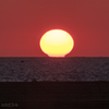 久しぶりの日本海の落陽